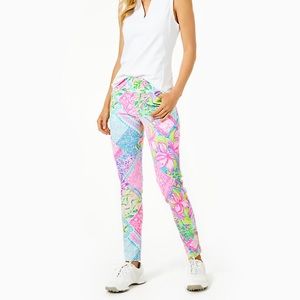 NWT Lilly Pulitzer Luxletic Corso Pant Sz 14